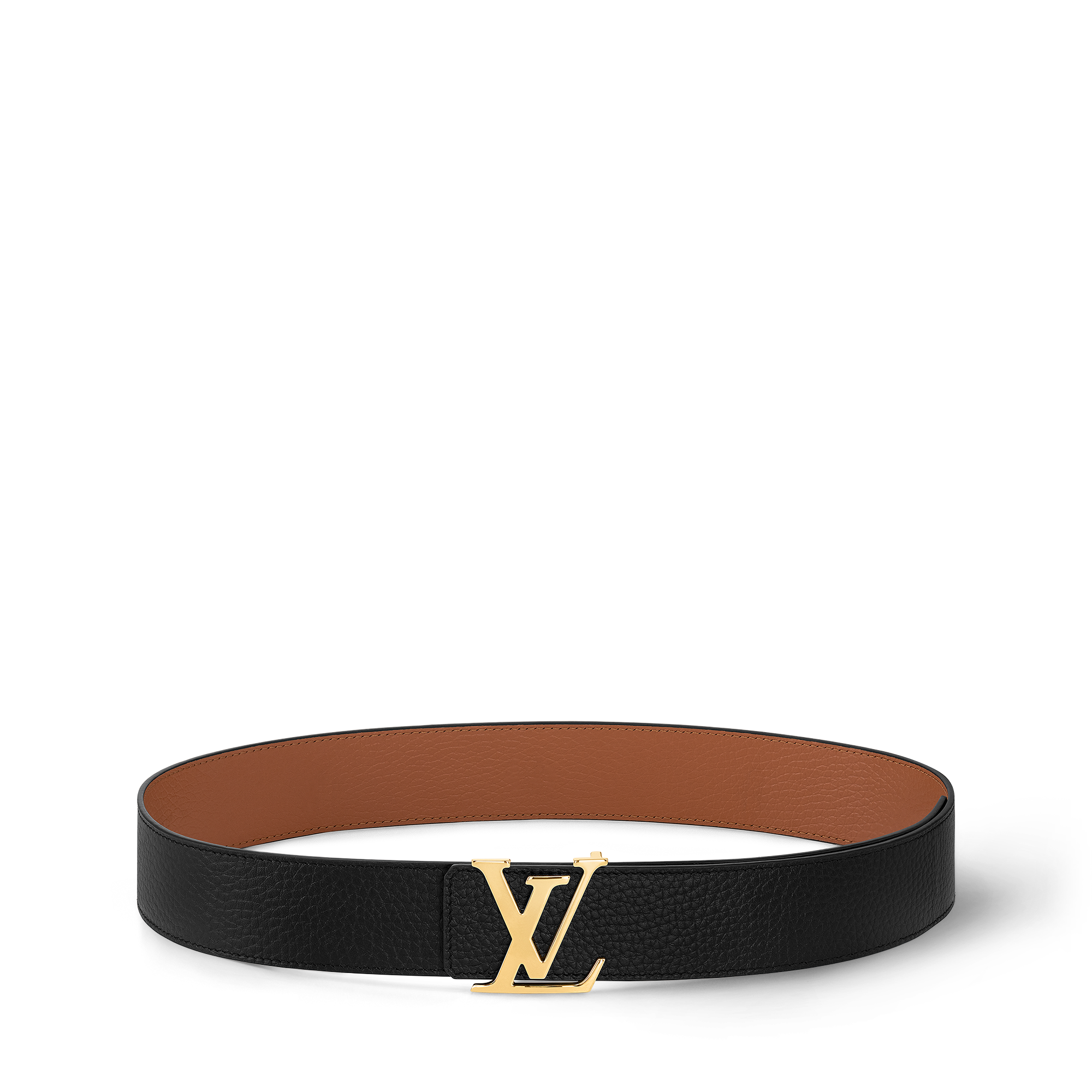 LV ベルト LV Initials 40MM Reversible Belt Taurillon Leather